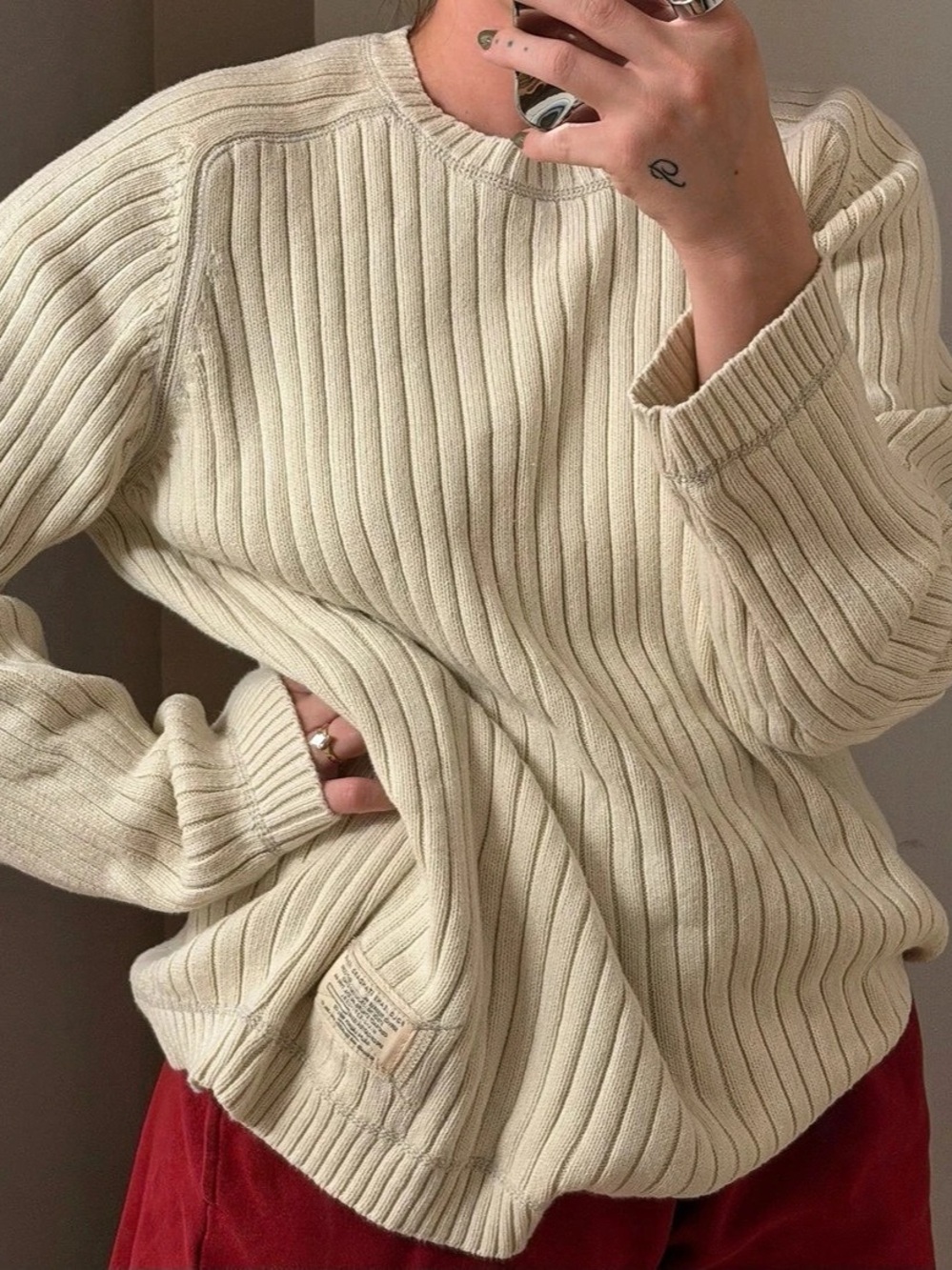 Polo Ralph Lauren ribbed crewneck sweater